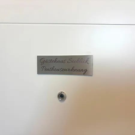 Gaestehaus Seeblick Penthousewohnung Lägenhet *