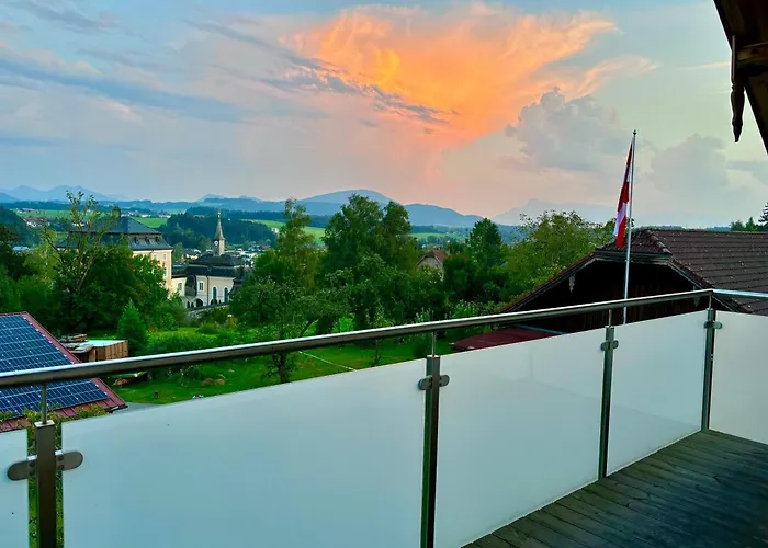 Gaestehaus Seeblick Penthousewohnung Appartement Seekirchen am Wallersee